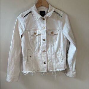 Liverpool White Denim Jacket